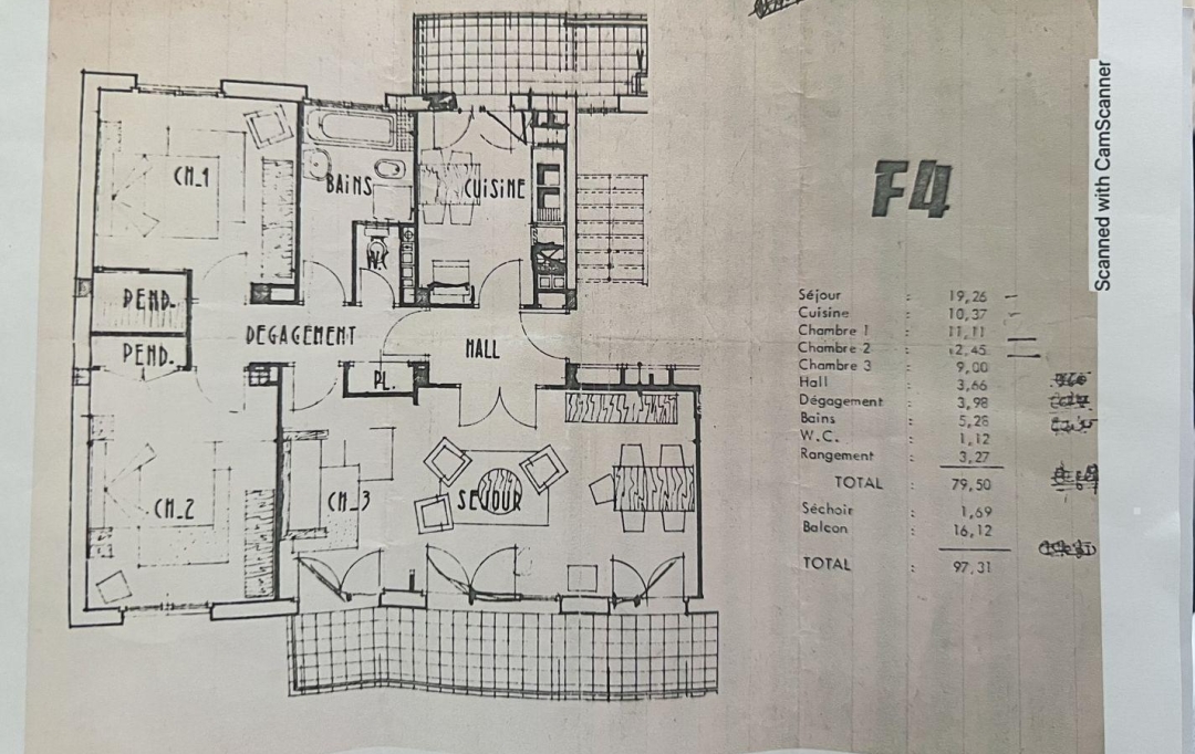 Annonces MAUGUIO : Apartment | MONTPELLIER (34000) | 80 m2 | 200 000 € 
